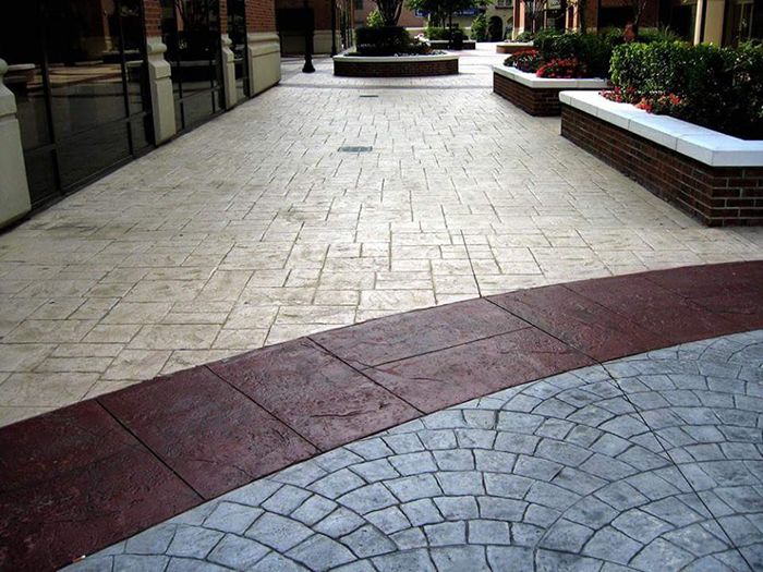 Süngerli Baskı Beton